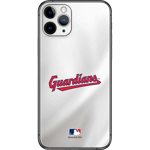 MLB Cleveland Guardians Home Jersey iPhone 11 Pro Skin