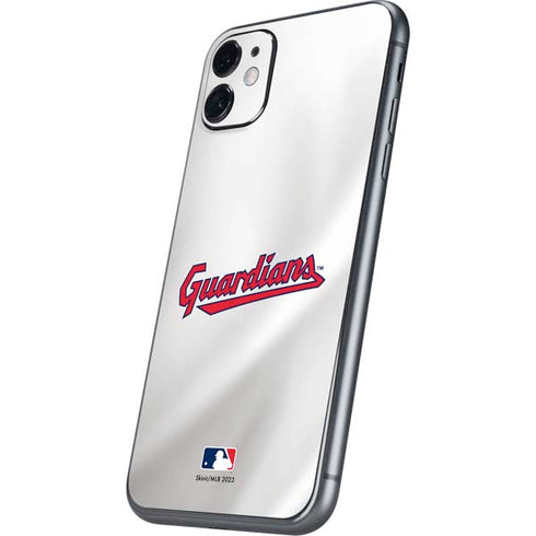 MLB Cleveland Guardians Home Jersey iPhone 11 Skin
