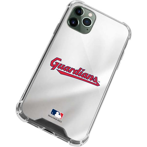 MLB Cleveland Guardians Home Jersey iPhone 12 Pro Max Clear Case