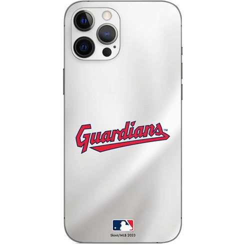 MLB Cleveland Guardians Home Jersey iPhone 12 Pro Max Skin