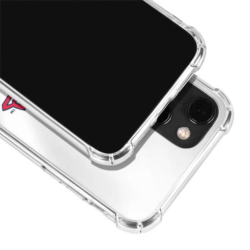 MLB Cleveland Guardians Home Jersey iPhone 15 Plus Clear Case