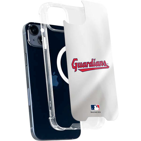 MLB Cleveland Guardians Home Jersey iPhone 15 Plus MagSafe Case