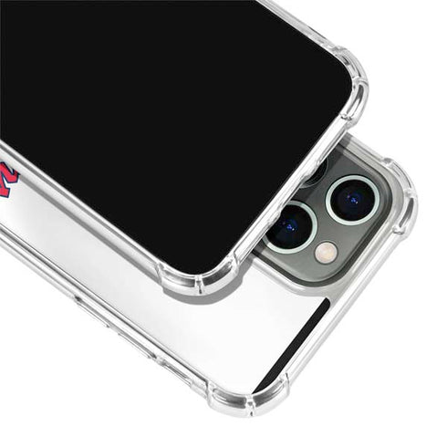 MLB Cleveland Guardians Home Jersey iPhone 15 Pro Clear Case