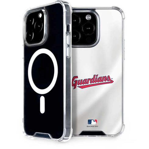 MLB Cleveland Guardians Home Jersey iPhone 15 Pro MagSafe Case