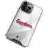 MLB Cleveland Guardians Home Jersey iPhone 14 Pro Max Clear Case