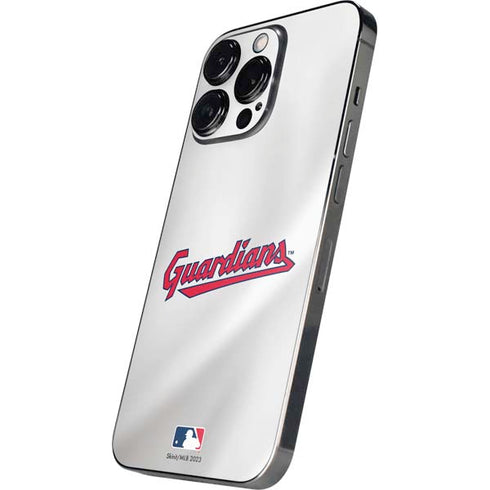 MLB Cleveland Guardians Home Jersey iPhone 15 Pro Skin