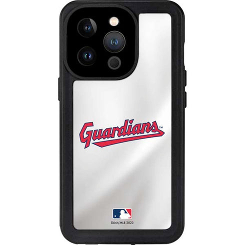MLB Cleveland Guardians Home Jersey iPhone 14 Pro Waterproof Case