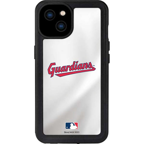MLB Cleveland Guardians Home Jersey iPhone 15 Plus Waterproof Case
