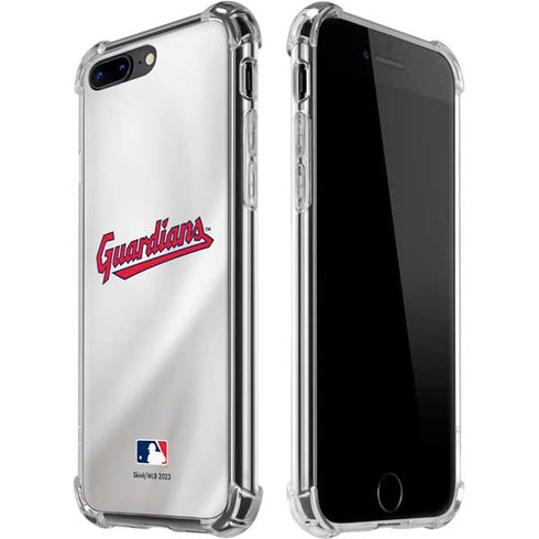 MLB Cleveland Guardians Home Jersey iPhone 7/8 Plus Clear Case