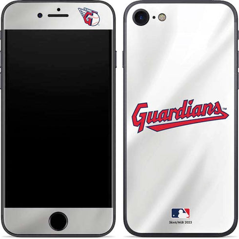 MLB Cleveland Guardians Home Jersey iPhone 8 Skin
