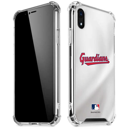 MLB Cleveland Guardians Home Jersey iPhone XR Clear Case