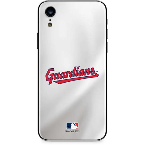 MLB Cleveland Guardians Home Jersey iPhone XR Skin