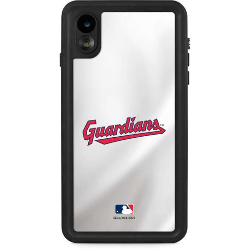 MLB Cleveland Guardians Home Jersey iPhone XR Waterproof Case