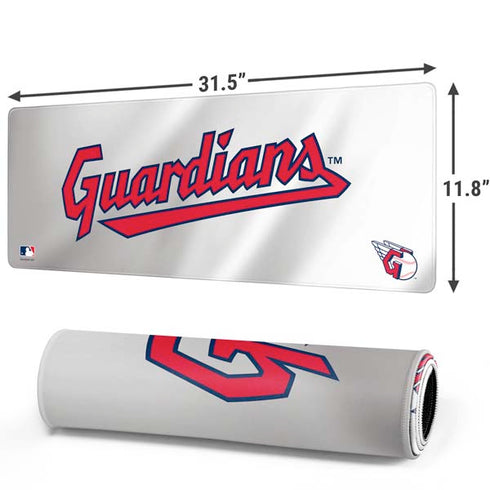 MLB Cleveland Guardians Home Jersey Gaming Mouse Pad