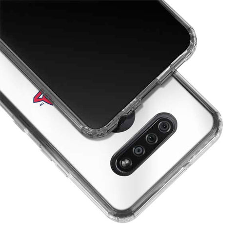 MLB Cleveland Guardians Home Jersey LG K51/Q51 Clear Case