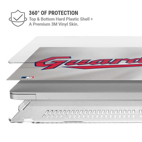 MLB Cleveland Guardians Home Jersey MacBook Air 15in (2023-2025) Case plus Skin