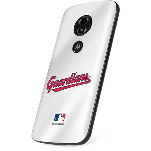 MLB Cleveland Guardians Home Jersey Moto E5 Play Skin