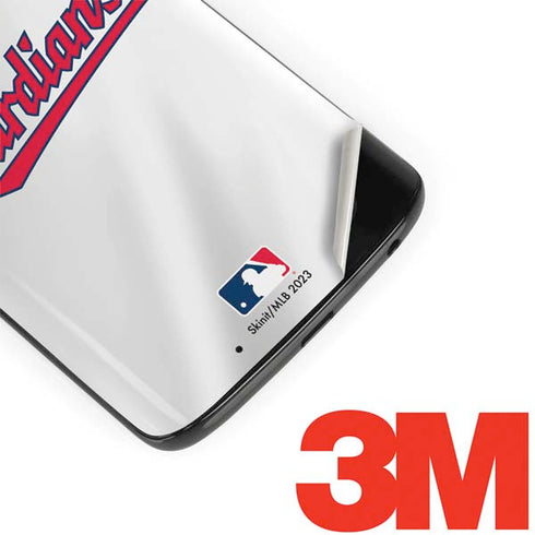 MLB Cleveland Guardians Home Jersey Moto G6 Skin
