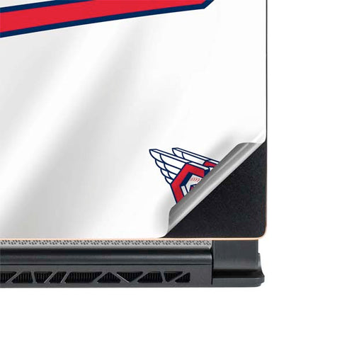 MLB Cleveland Guardians Home Jersey MSI GS65 Stealth Laptop Skin