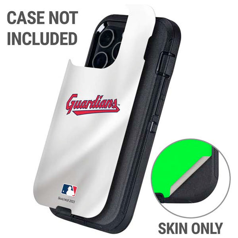 MLB Cleveland Guardians Home Jersey Otterbox Defender iPhone Skin