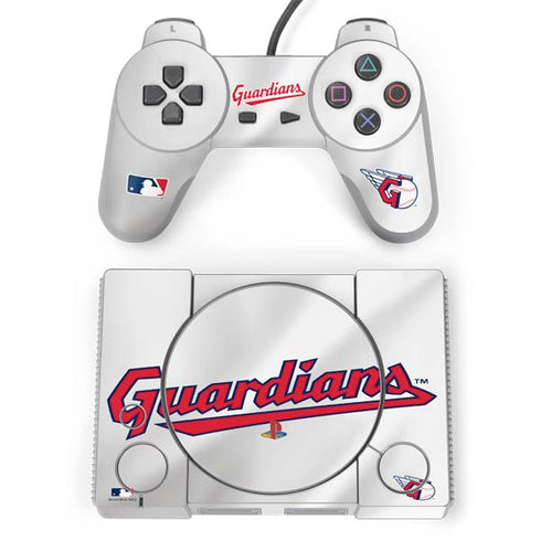 MLB Cleveland Guardians Home Jersey PlayStation Classic Bundle Skin