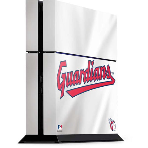 MLB Cleveland Guardians Home Jersey PS4 Console Skin