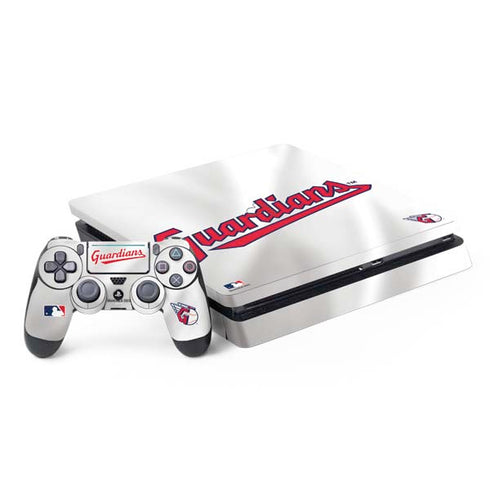 MLB Cleveland Guardians Home Jersey PS4 Slim Bundle Skin