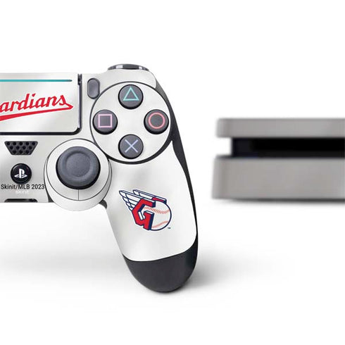 MLB Cleveland Guardians Home Jersey PS4 Slim Bundle Skin