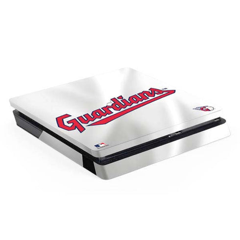 MLB Cleveland Guardians Home Jersey PS4 Slim Skin