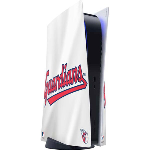 MLB Cleveland Guardians Home Jersey PS5 Console Skin