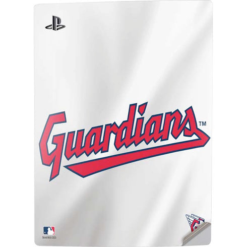 MLB Cleveland Guardians Home Jersey PS5 Digital Edition Console Skin