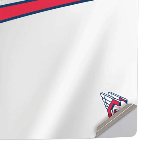 MLB Cleveland Guardians Home Jersey PS5 Slim Digital Edition Console Skin