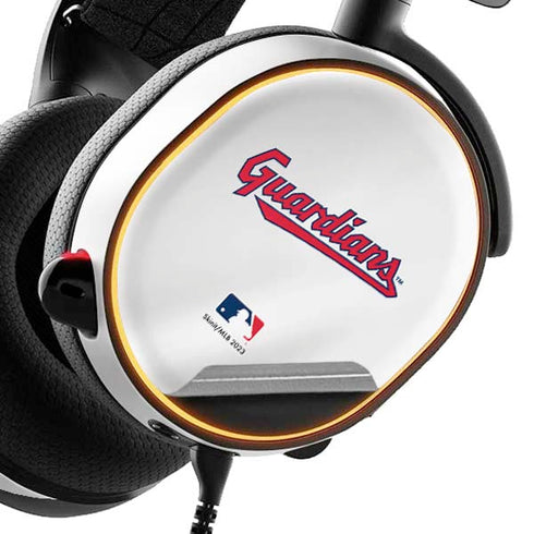 MLB Cleveland Guardians Home Jersey SteelSeries Arctis 3 Skin