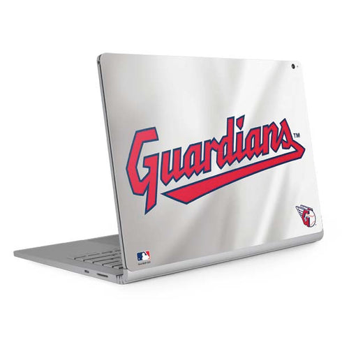 MLB Cleveland Guardians Home Jersey Surface Book 2 15in Skin