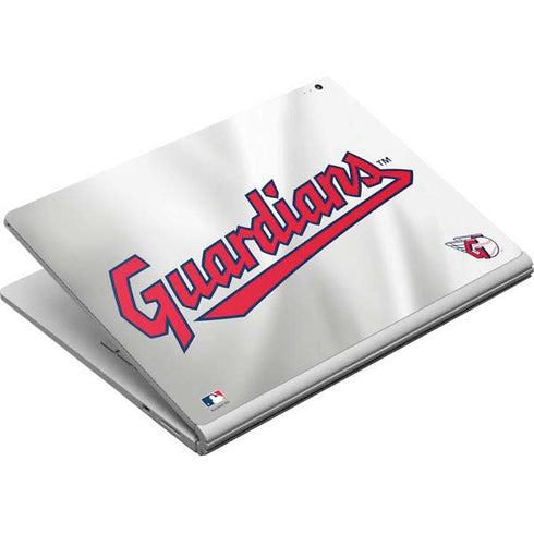 MLB Cleveland Guardians Home Jersey Surface Book Skin