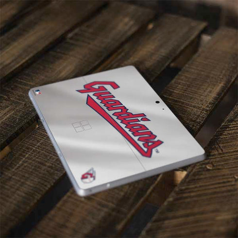 MLB Cleveland Guardians Home Jersey Surface Go Skin