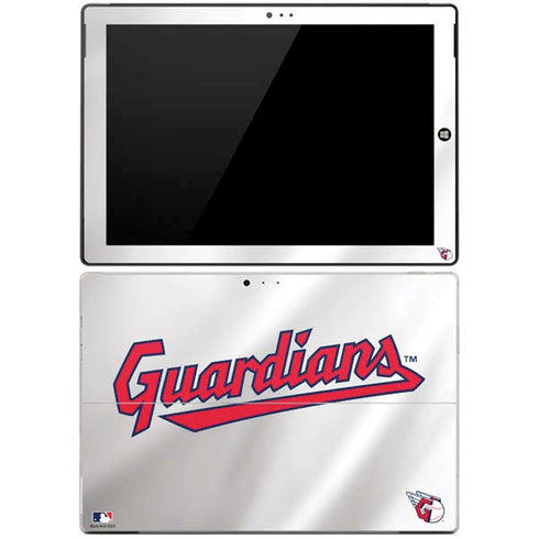 MLB Cleveland Guardians Home Jersey Surface Pro 3 Skin
