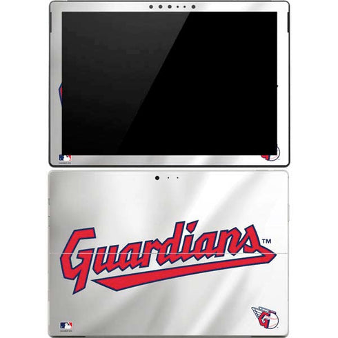MLB Cleveland Guardians Home Jersey Surface Pro 4 Skin