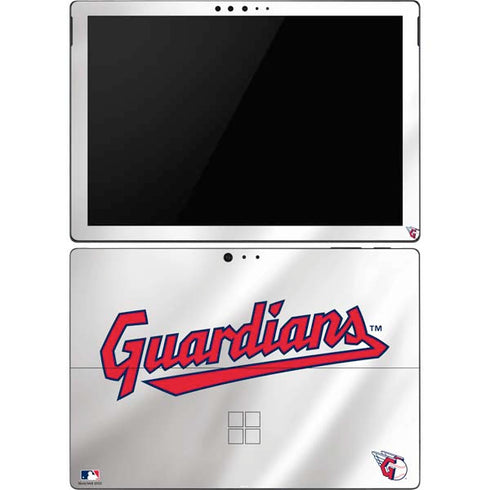 MLB Cleveland Guardians Home Jersey Surface Pro 6 Skin