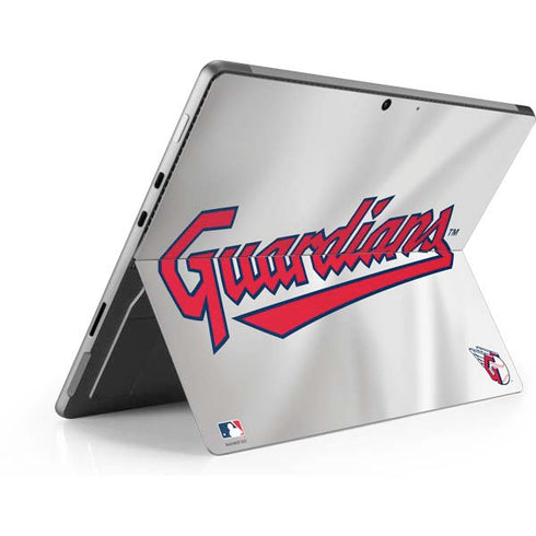MLB Cleveland Guardians Home Jersey Surface Pro 8 Skin