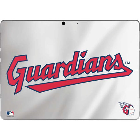 MLB Cleveland Guardians Home Jersey Surface Pro 9 Skin