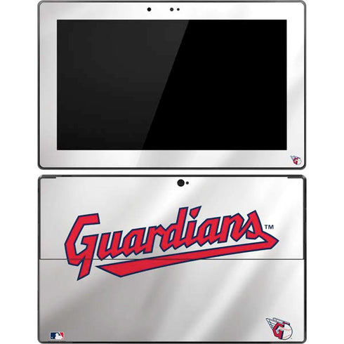 MLB Cleveland Guardians Home Jersey Surface Pro Tablet Skin