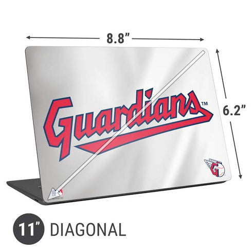 MLB Cleveland Guardians Home Jersey Universal Laptop 11in (8.8 x 6.2in) Skin