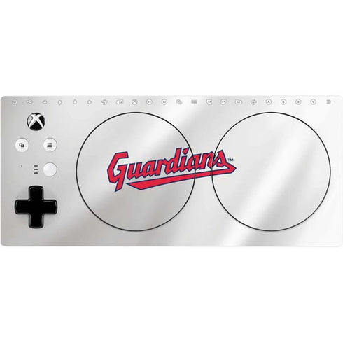 MLB Cleveland Guardians Home Jersey Xbox Adaptive Controller Skin
