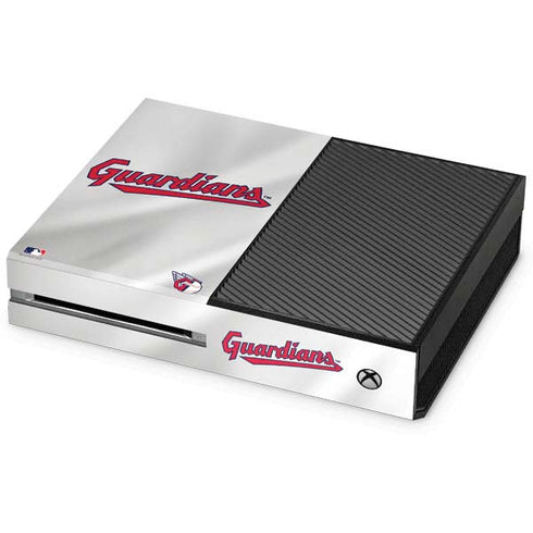 MLB Cleveland Guardians Home Jersey Xbox One Console Skin
