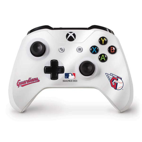 MLB Cleveland Guardians Home Jersey Xbox One S Controller Skin