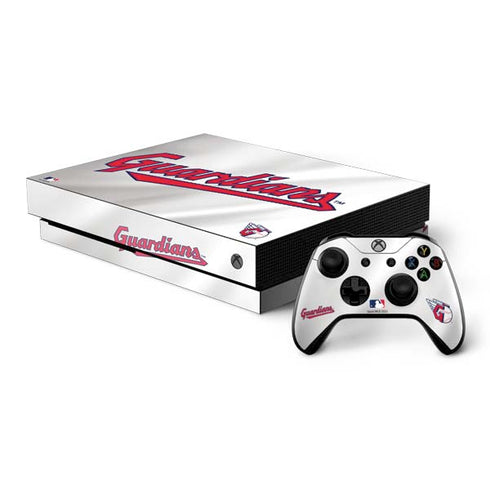 MLB Cleveland Guardians Home Jersey Xbox One X Bundle Skin