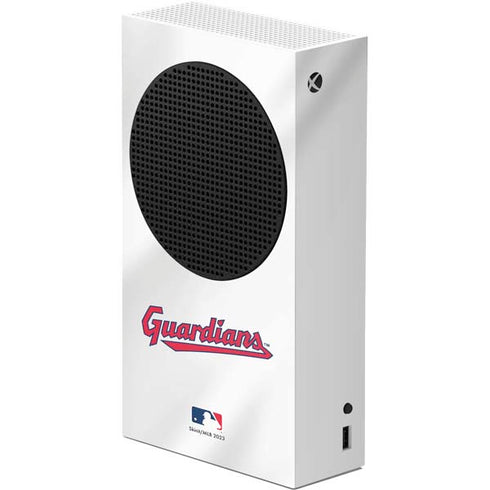 MLB Cleveland Guardians Home Jersey Xbox Series S Console Skin
