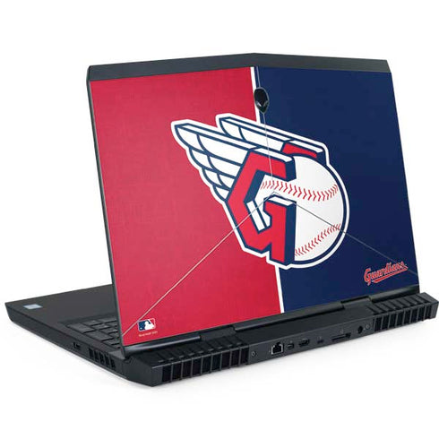 MLB Cleveland Guardians Split Dell Alienware Skin