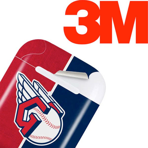 MLB Cleveland Guardians Split Apple AirPods Skin